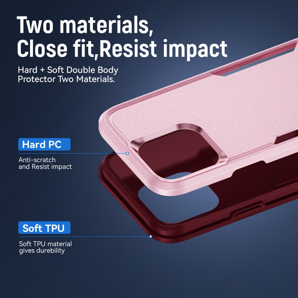 Heavy Duty Strong Armor Hybrid Trailblazer Case Cover for Apple iPhone 16 Pro Max