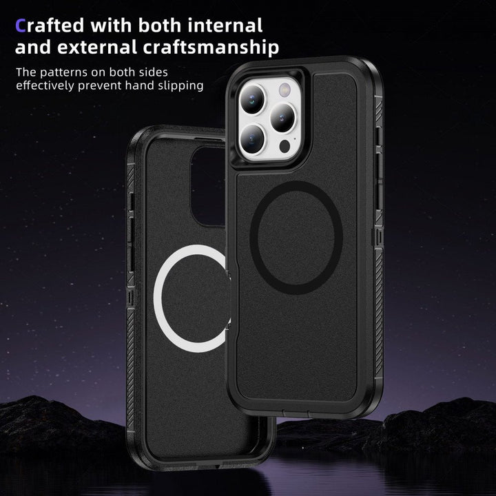 Heavy Duty Rugged Guardian Defender Armor Protection Magsafe Case for Apple iPhone 16 Pro