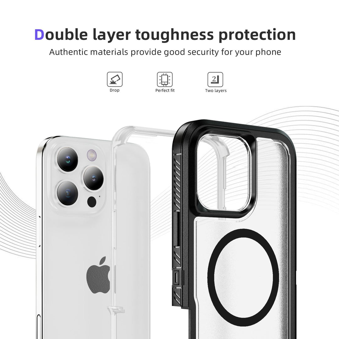 Heavy Duty Rugged Guardian Defender Armor MagSafe Case | Shockproof Protection for Apple iPhone 16 Pro