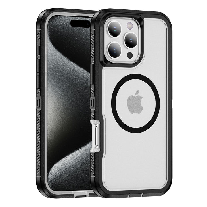 Heavy Duty Rugged Guardian Defender Armor MagSafe Case | Shockproof Protection for Apple iPhone 16 Pro