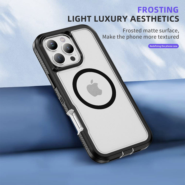 Heavy Duty Rugged Guardian Defender Armor MagSafe Case | Shockproof Protection for Apple iPhone 16 Pro