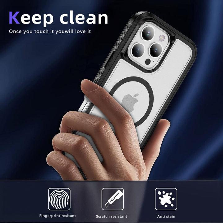 Heavy Duty Rugged Guardian Defender Armor MagSafe Case | Shockproof Protection for Apple iPhone 16 Pro