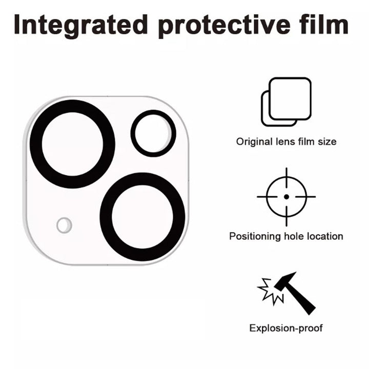 Ultra-Clear Camera Lens Protector HD Tempered Glass Shield, Scratch Resistance, Precision Fit for iPhone 16 / iPhone 16 Plus