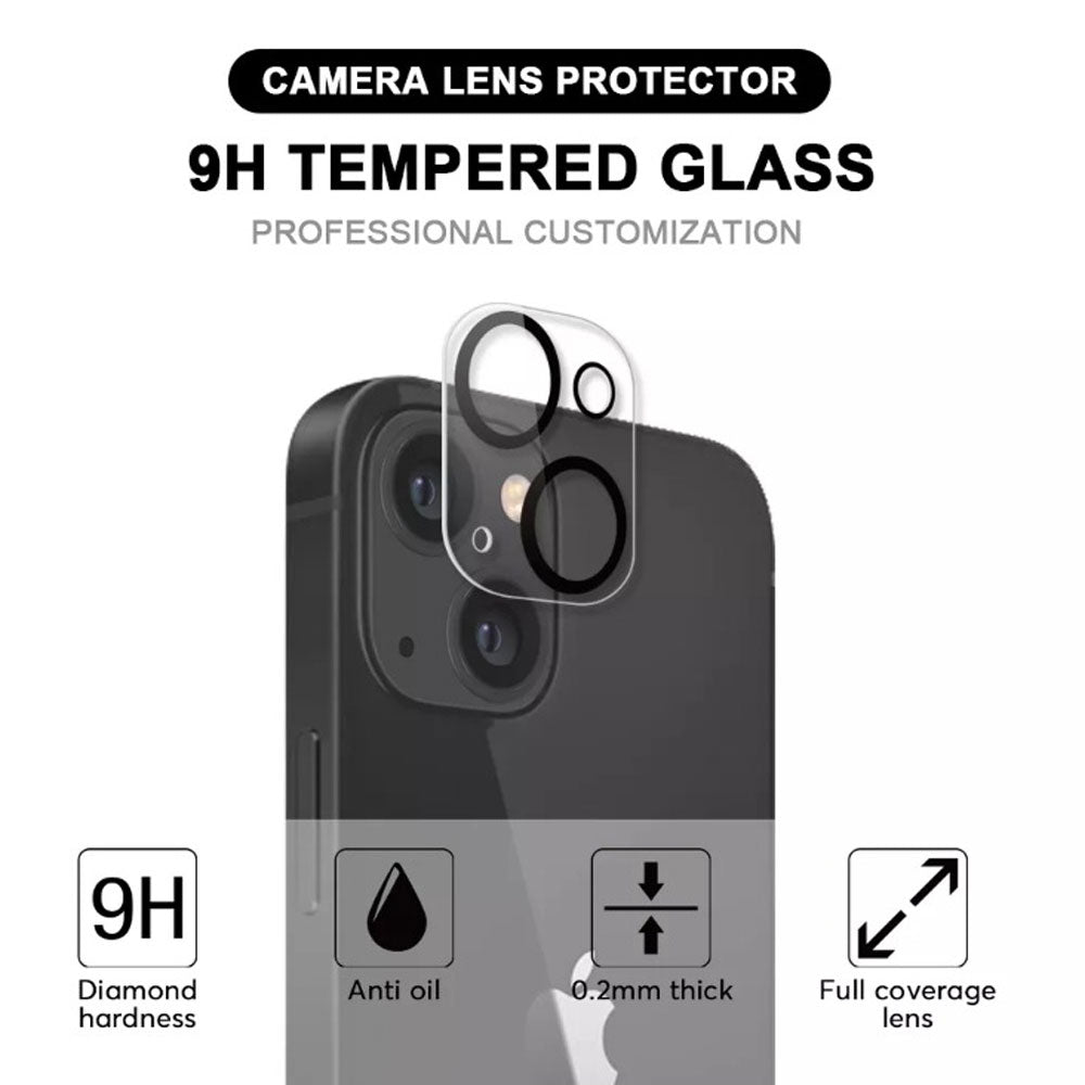 Ultra-Clear Camera Lens Protector HD Tempered Glass Shield, Scratch Resistance, Precision Fit for iPhone 16 / iPhone 16 Plus