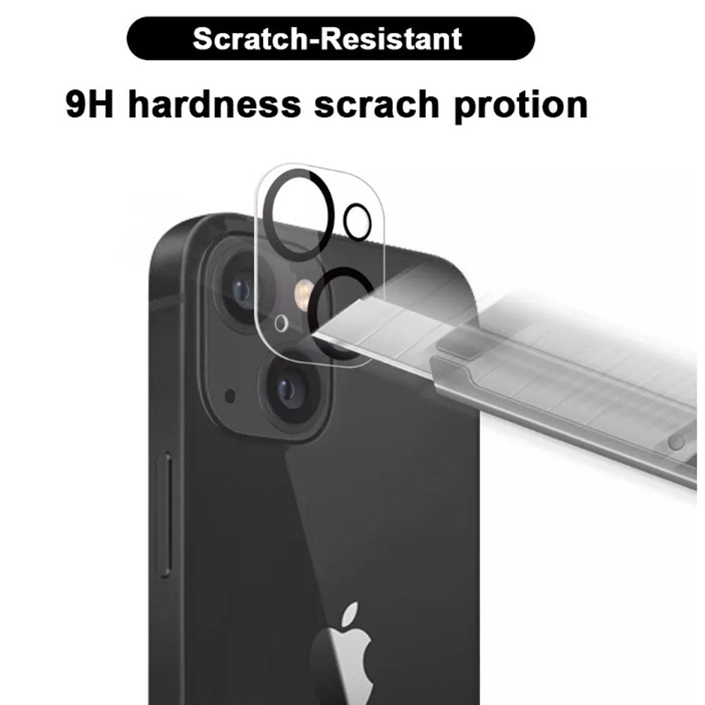 Ultra-Clear Camera Lens Protector HD Tempered Glass Shield, Scratch Resistance, Precision Fit for iPhone 16 / iPhone 16 Plus