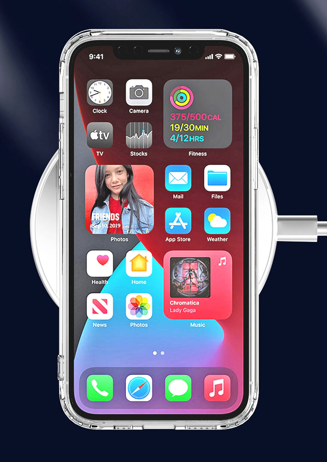 Pro MagSafe Magnetic Transparent Clear Edge Bumper Armor Case - Shockproof, Anti-Scratch, Dustproof for Apple iPhone 13 [6.1]