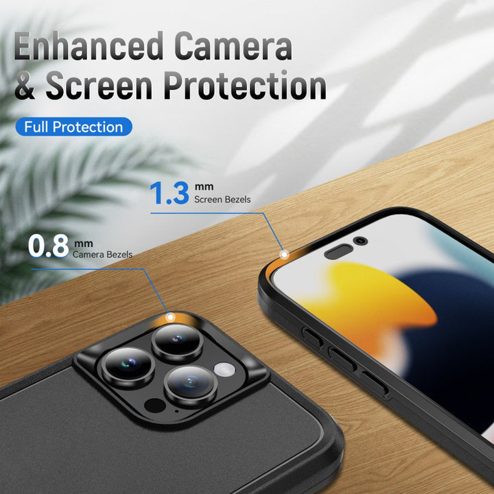 Heavy Duty Strong Armor Hybrid Trailblazer Case Cover for Apple iPhone 16 Pro