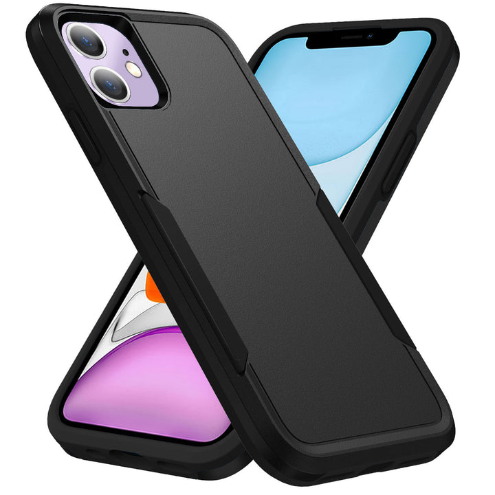 Heavy Duty Strong Armor Hybrid Trailblazer Case Cover: Shockproof, Anti-Scratch, 360 Protection for Apple iPhone 11 (6.1 inch)