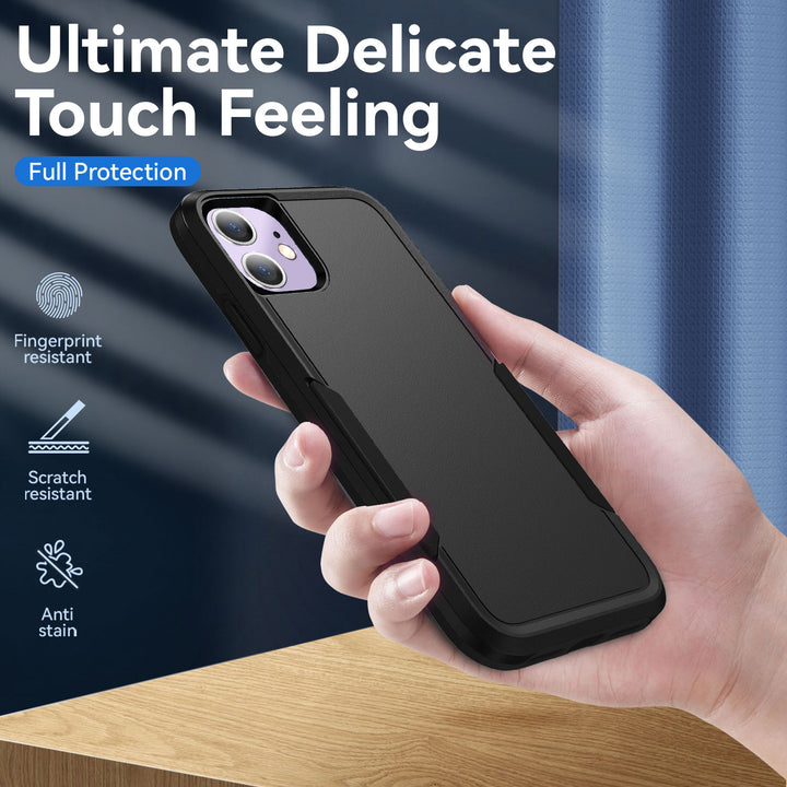 Heavy Duty Strong Armor Hybrid Trailblazer Case Cover: Shockproof, Anti-Scratch, 360 Protection for Apple iPhone 11 (6.1 inch)