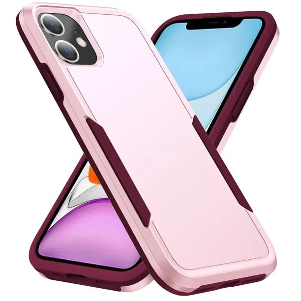 Heavy Duty Strong Armor Hybrid Trailblazer Case Cover: Shockproof, Anti-Scratch, 360 Protection for Apple iPhone 11 (6.1 inch)