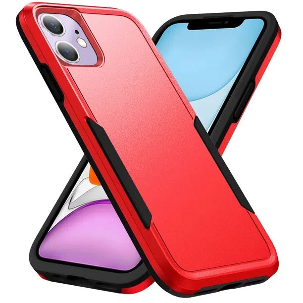 Heavy Duty Strong Armor Hybrid Trailblazer Case Cover: Shockproof, Anti-Scratch, 360 Protection for Apple iPhone 11 (6.1 inch)