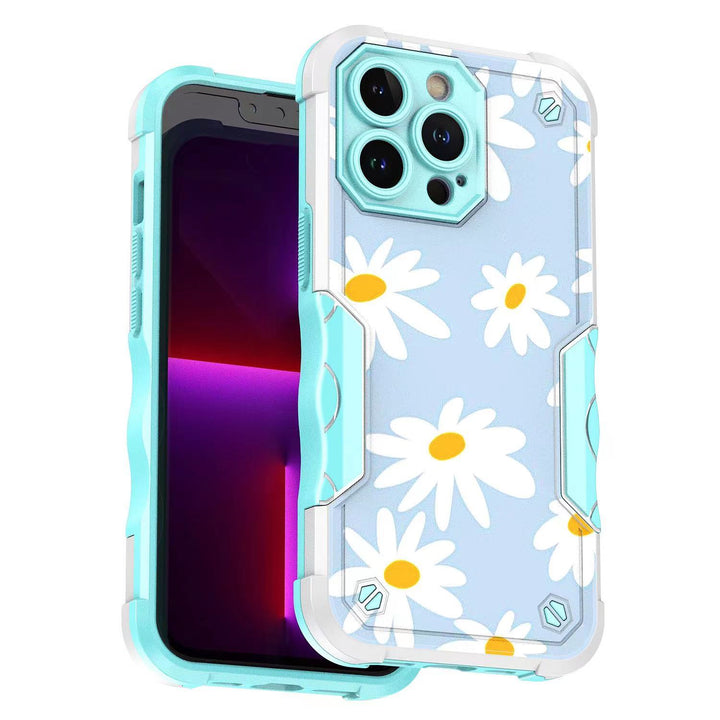 Fashion Picture Design Shockproof Hybrid Case for iPhone 14 Pro [6.1]