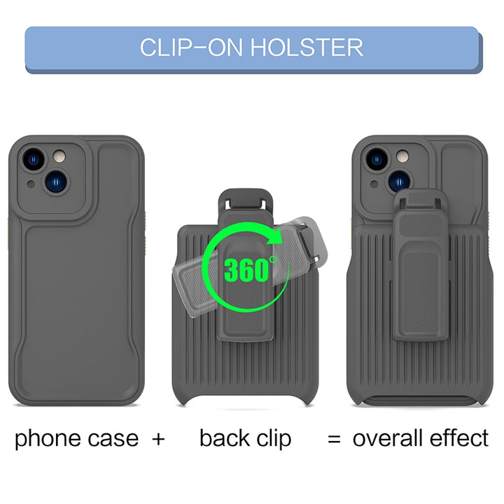 Explorer Heavy Duty Armor Case with Clip for iPhone 14 Pro [6.1]