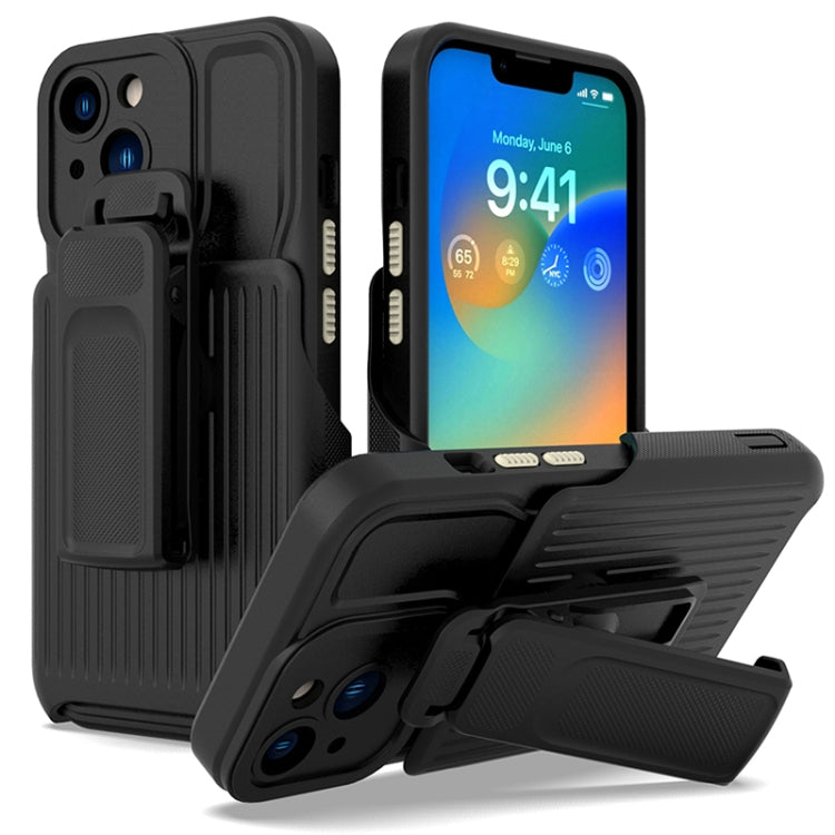 Shockproof Armor Explorer Case with Clip for iPhone 14 [6.1] – Heavy Duty Protection