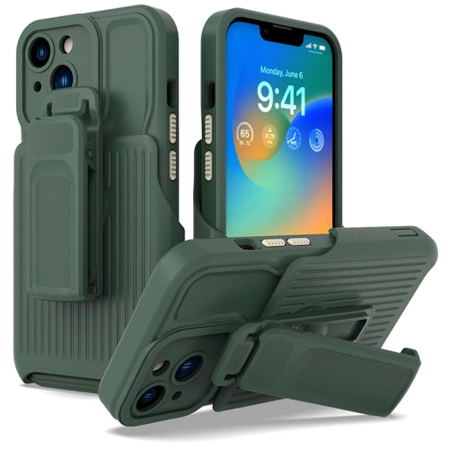 Shockproof Armor Explorer Case with Clip for iPhone 14 [6.1] – Heavy Duty Protection