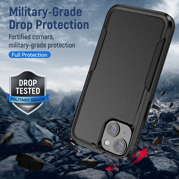 Heavy Duty Armor Hybrid Trailblazer Case for Apple iPhone 15 Plus