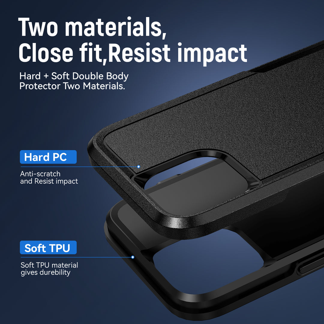 Strong Armor Hybrid Trailblazer Case for iPhone 15 Pro Max – Dual Layer Protection