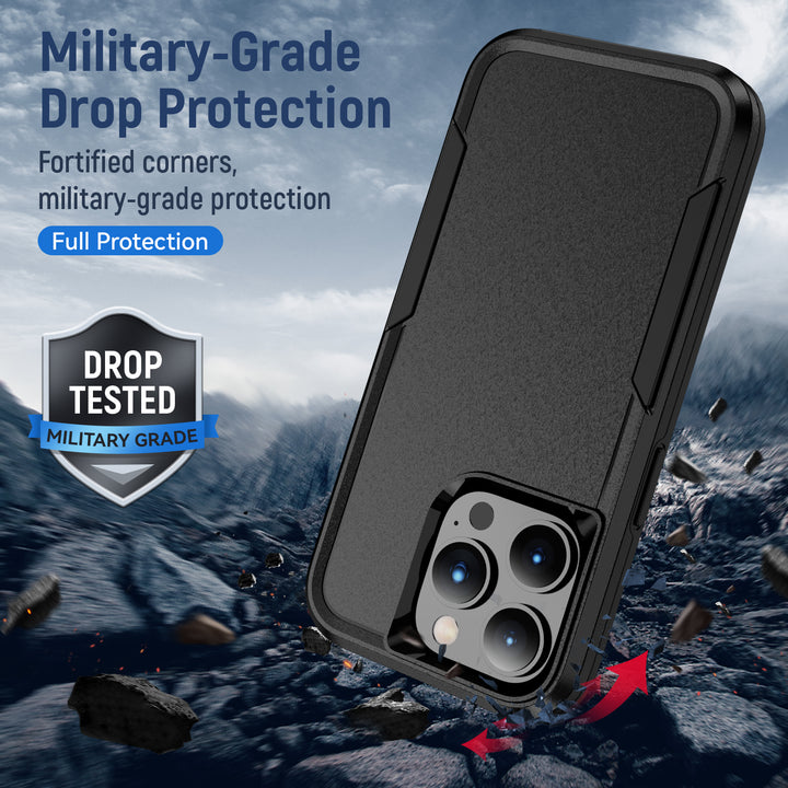 Heavy Duty Strong Armor Hybrid Trailblazer Case Cover – Compatible with iPhone 14 Pro Max [6.7]