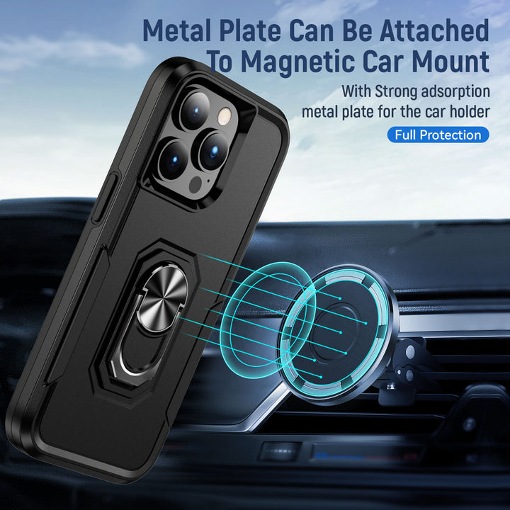 Heavy Duty Strong Armor Hybrid Trailblazer Case Cover – Compatible with iPhone 14 Pro Max [6.7]