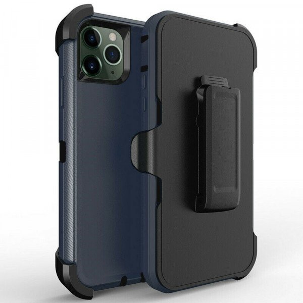 Heavy Duty Armor Robot Case with Belt Clip, Shockproof Protection, Hybrid TPU PC Shell – For Apple iPhone 16