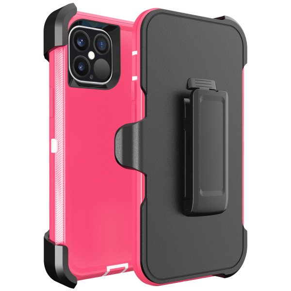 Heavy Duty Armor Robot Case with Belt Clip, Shockproof Protection, Hybrid TPU PC Shell – For Apple iPhone 16