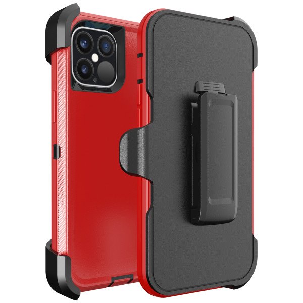 Heavy Duty Armor Robot Case with Belt Clip, Shockproof Protection, Hybrid TPU PC Shell – For Apple iPhone 16