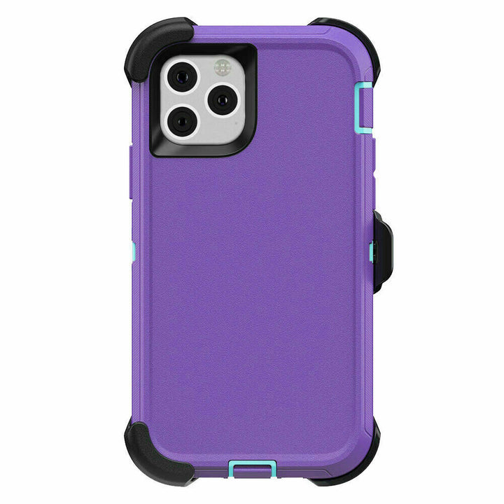 Heavy Duty Armor Robot Case with Belt Clip, Shockproof Protection, Hybrid TPU PC Shell – For Apple iPhone 16